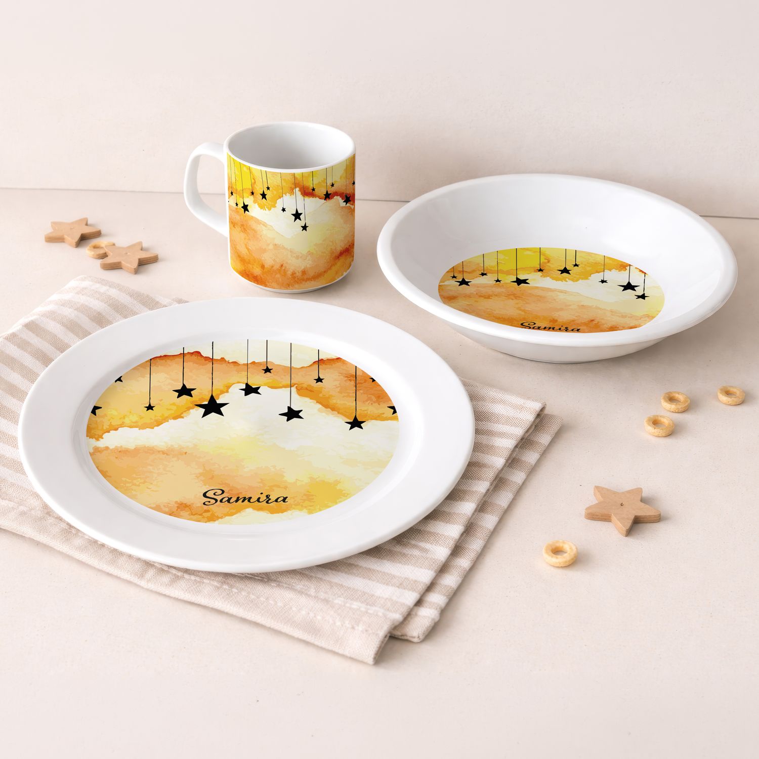 "Starlight" (Geschirr-Set, 3-tlg.)