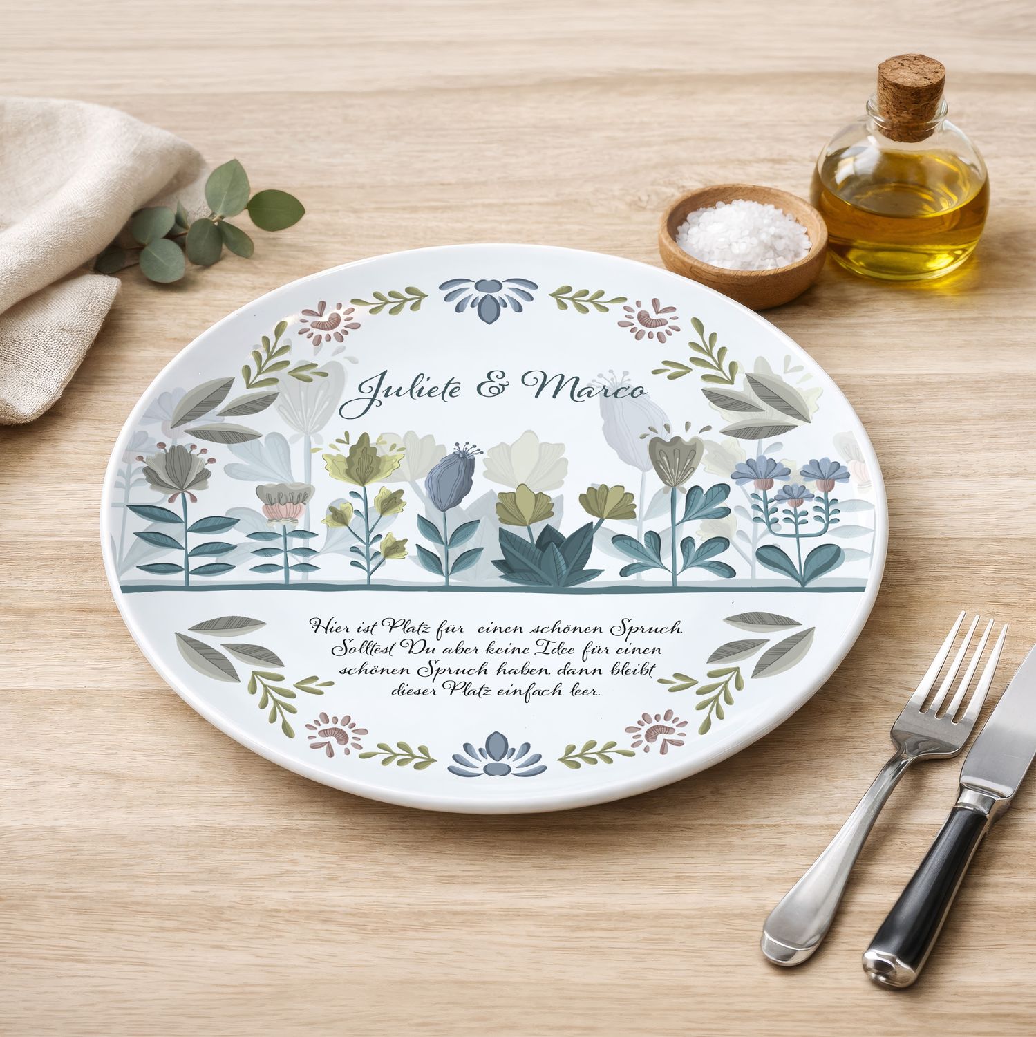 "FlowerField (20 cm Durchmesser, individuell)