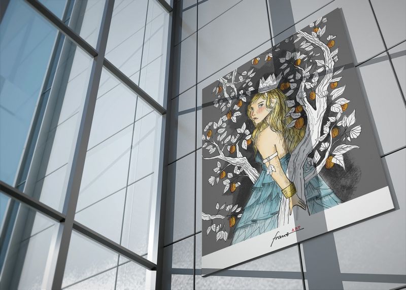 Kunstdruck "Dornröschen"