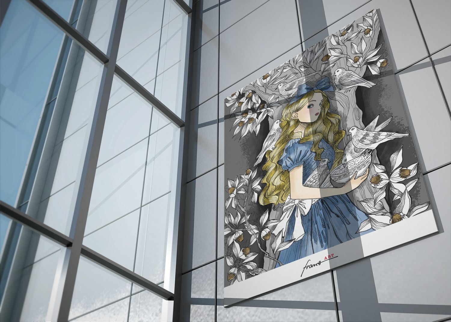 Kunstdruck "Aschenputtel"