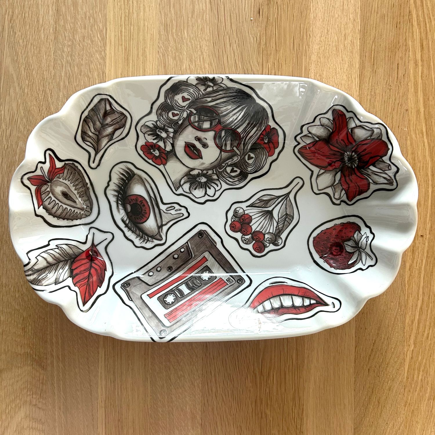 Pommesschale (Unikat, Einzelanfertigung) Pommesschale (Unikat, Einzelanfertigung)