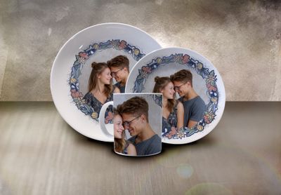 "You & Me", Geschirrset (3tlg. oder 6tlg.)