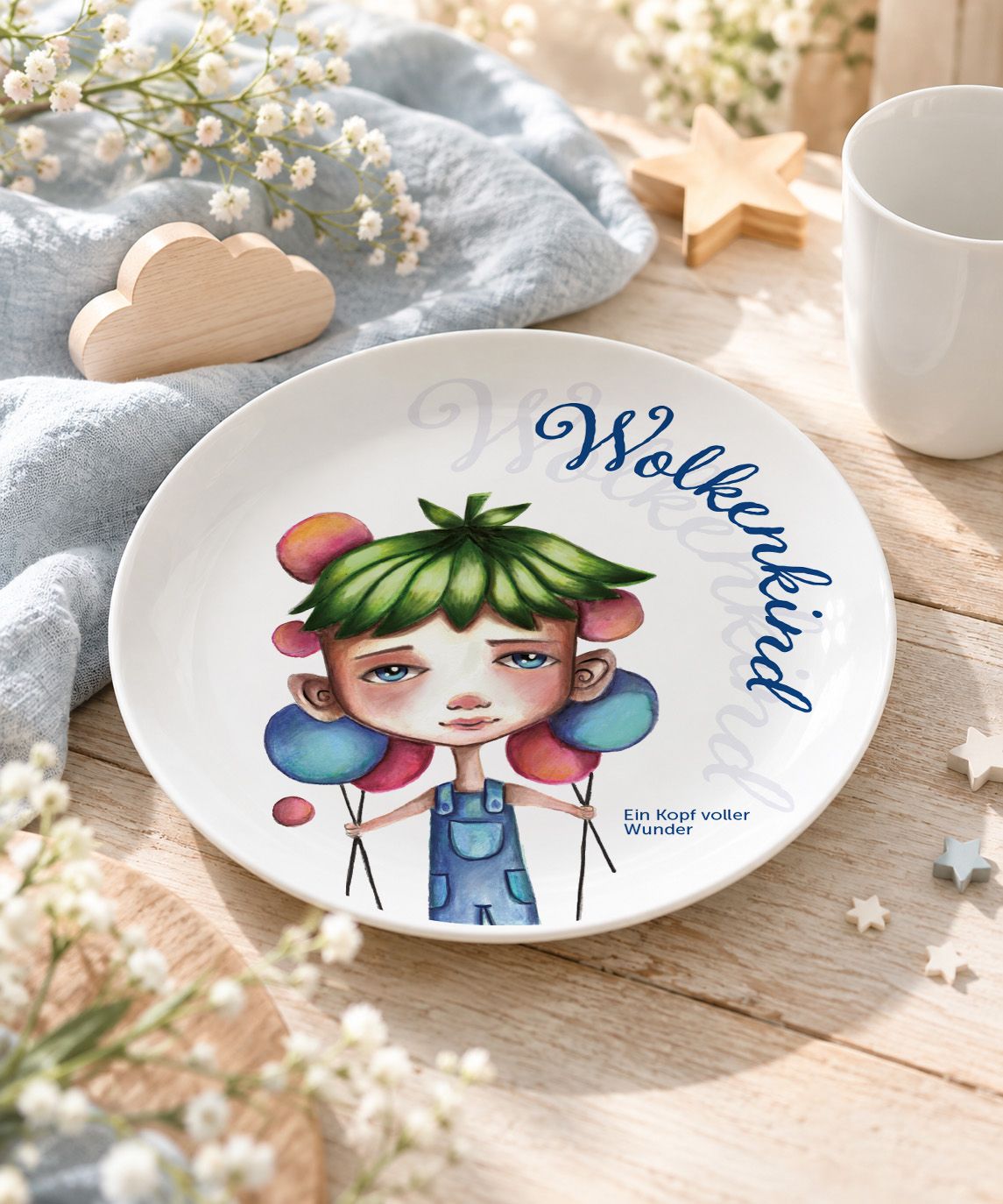 "Wolkenkind" (20 cm Durchmesser)