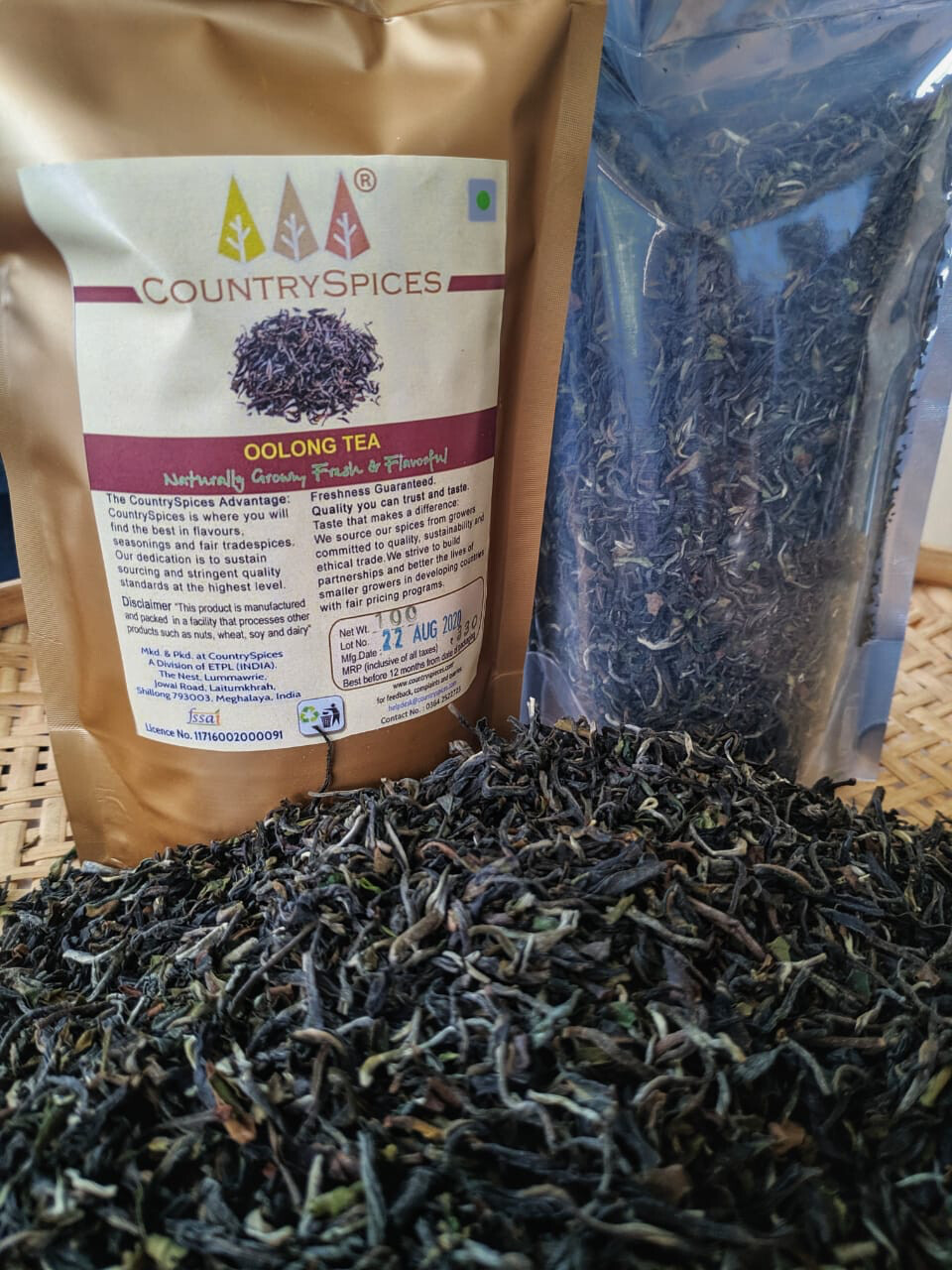CountrySpices Oolong Tea leaves