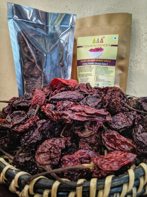 CountrySpices Bhoot Jolokia / Ghost Chilli Dried