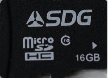 SDG Systems microSD 16GB class 10, with full-size adapter SDG Systems microSD 16GB class 10, with full-size adapter