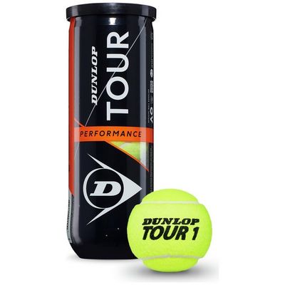 Dunlop Performance Tour  3 Ball Tube
