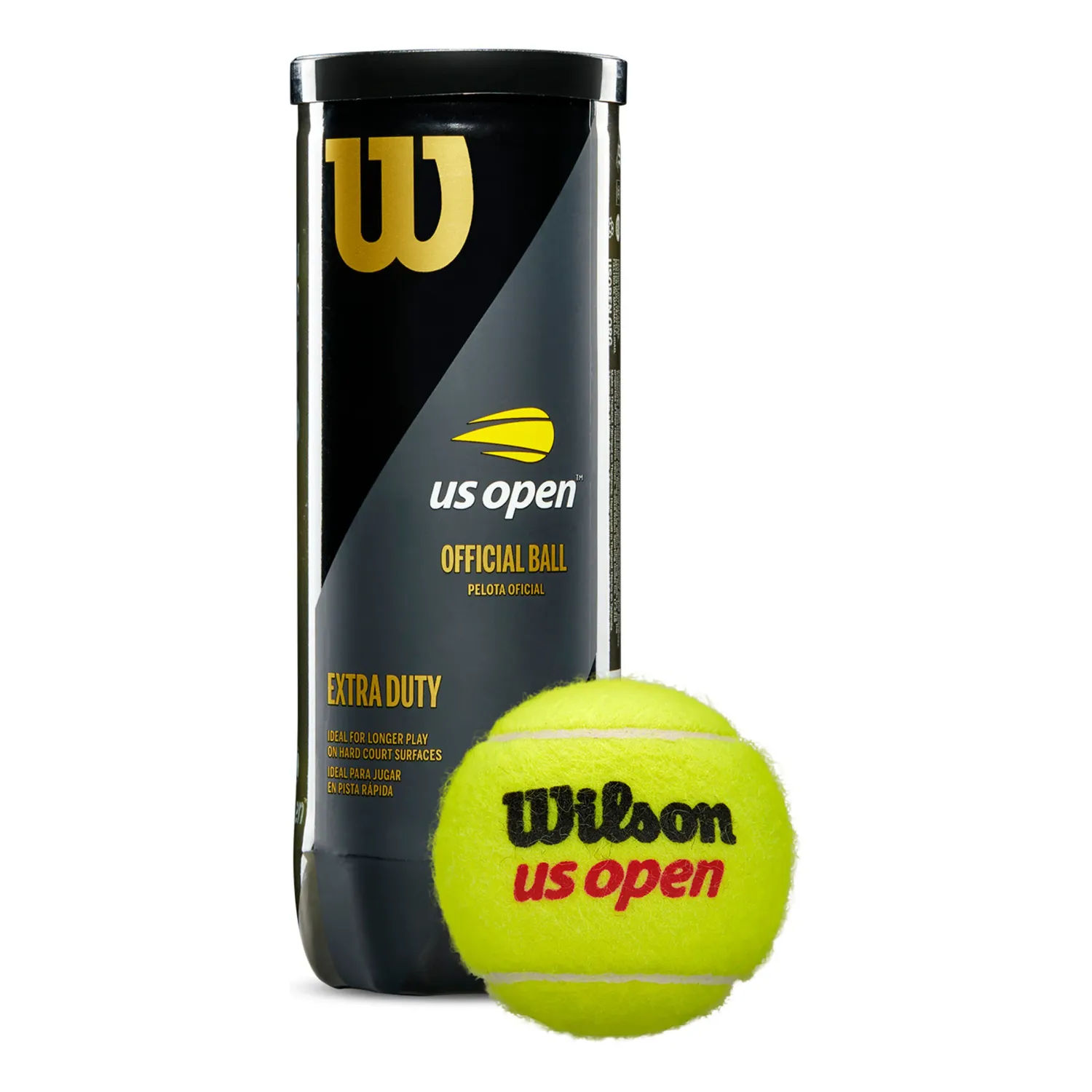 Wilson US Open 3 Ball Tube
