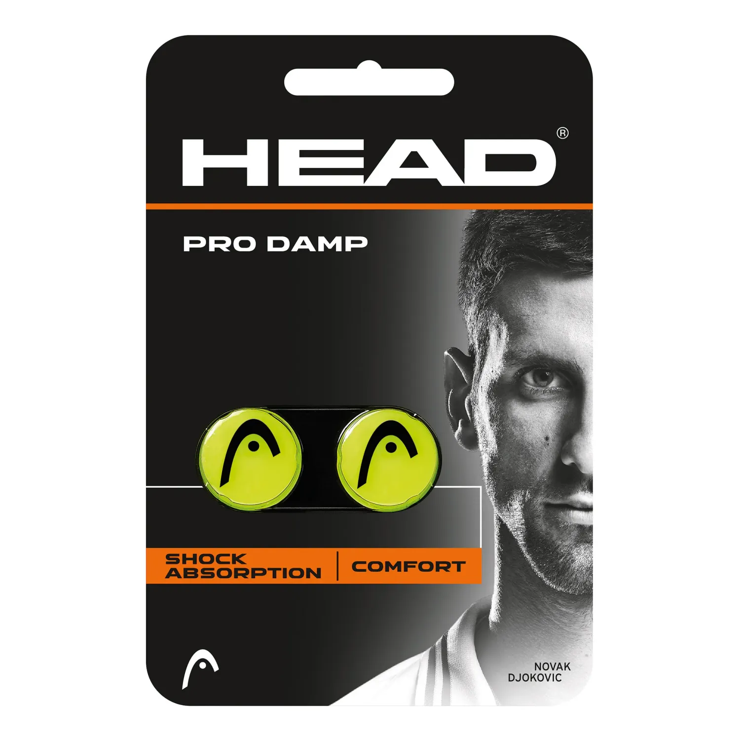 HEAD Pro Dampener 2 Pack-Yellow