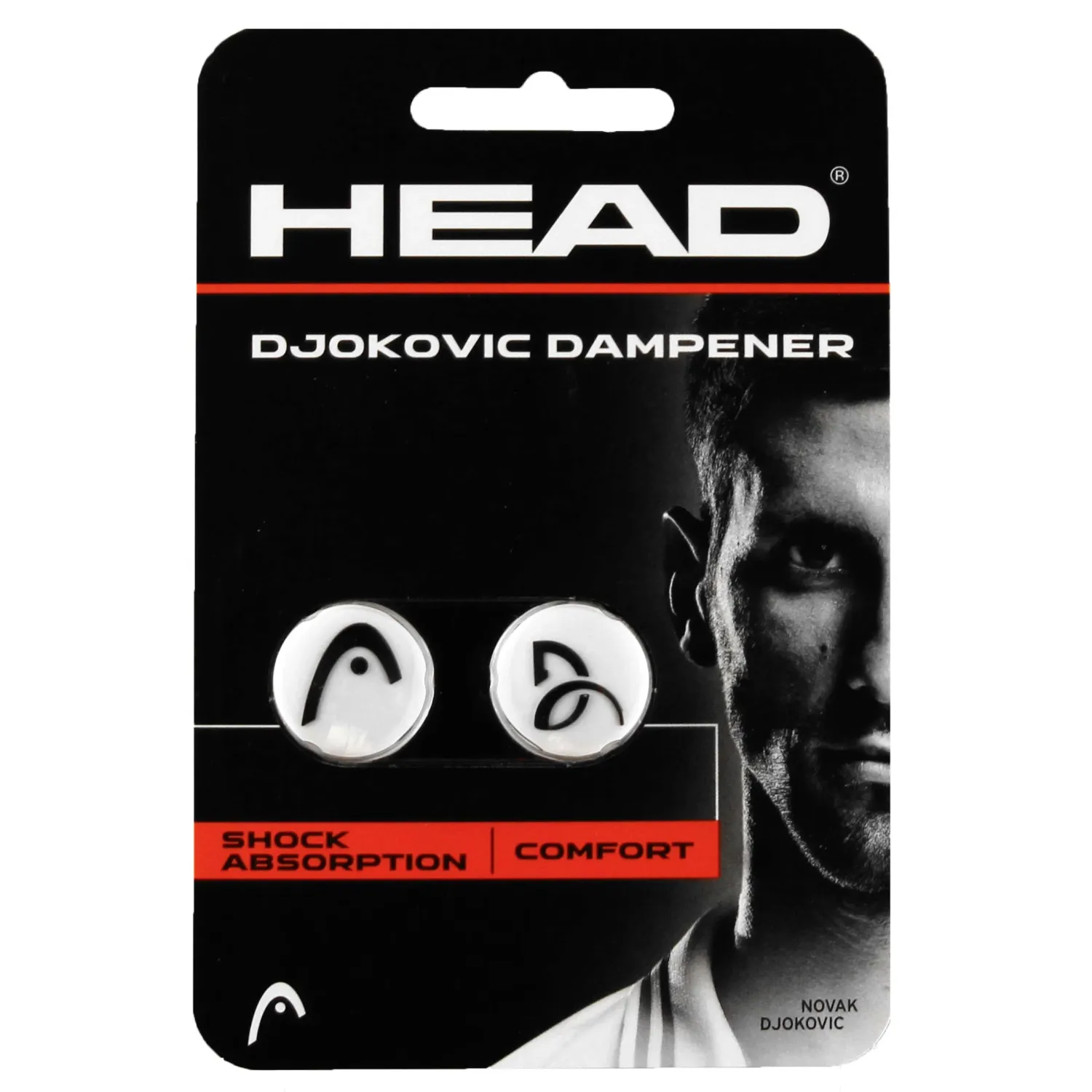 HEAD Dampener 2 Pack-White