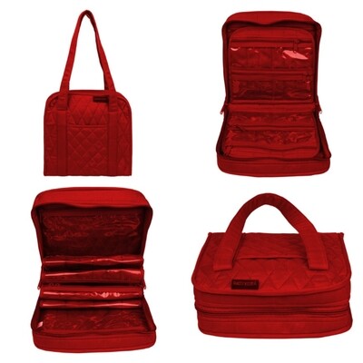YAZZII Oval Organizer Red