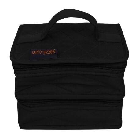 YAZZII Double Petite Craft Organizer Black