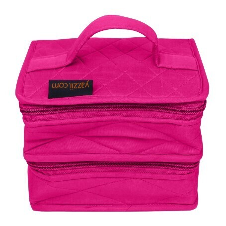 YAZZII Double Petite Craft Organizer Fuchsia