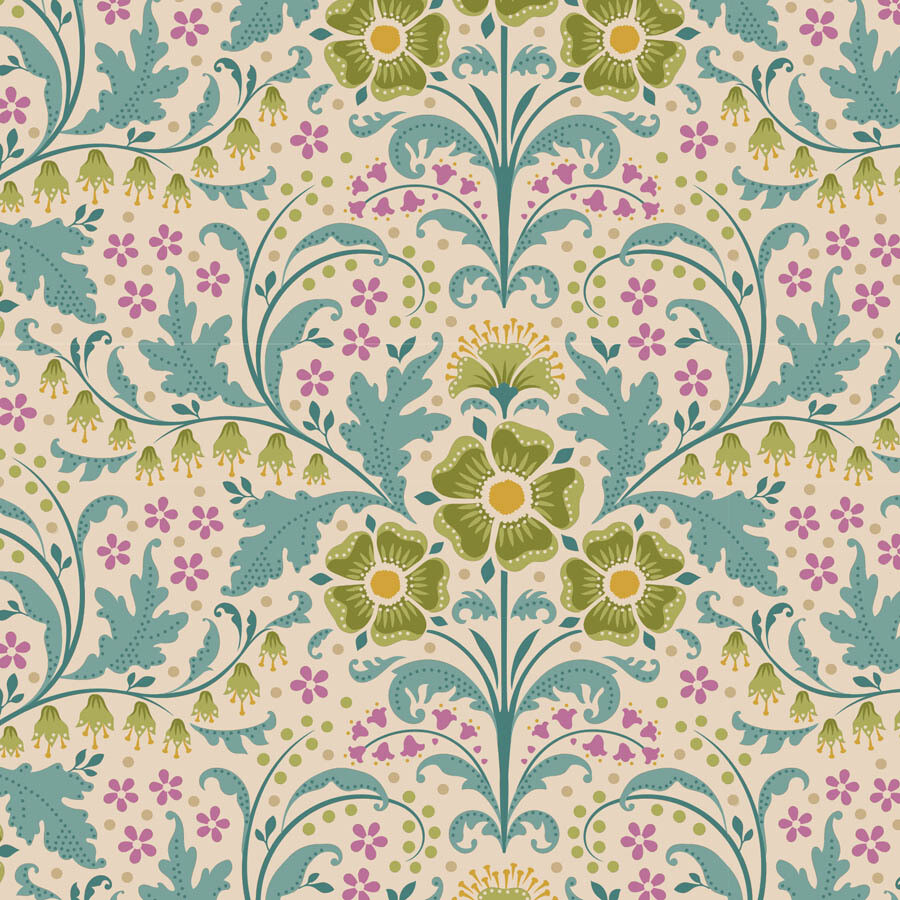 TILDA Hometown Elanora Teal