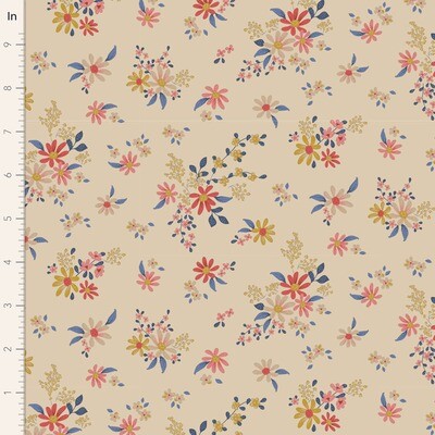 Tilda Chic Escape Daisyfield Cream Meterware
