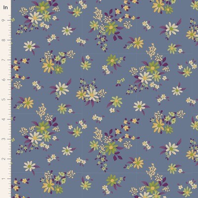 Tilda Chic Escape Daisyfield Blue Meterware