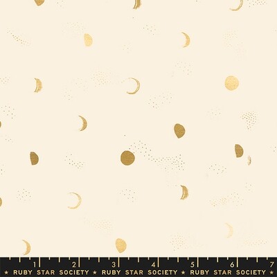 Moda Firefly by Sarah Watts Moon Phase Buttercream