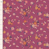 Tilda Chic Escape Daisyfield Plum Meterware