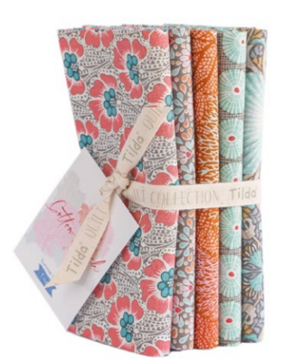 TILDA Fat Quarter Bundle Cotton Beach seamist