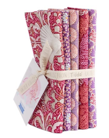 TILDA Fat Quarter Bundle Cotton Beach corals