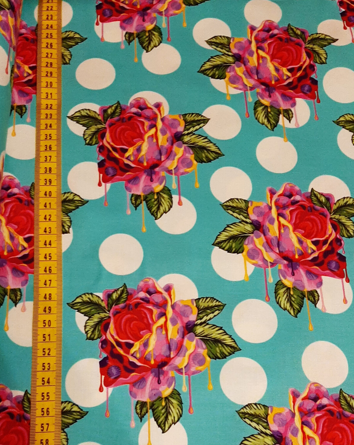 Tula Pink Curiouser and Curiouser Painted Roses