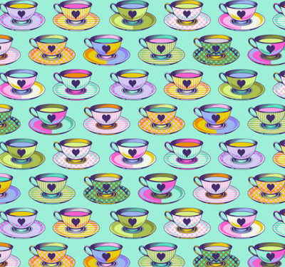Tula Pink Curiouser and Curiouser Tea Time Daydream