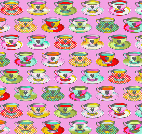 Tula Pink Curiouser and Curiouser Tea Time Wonder