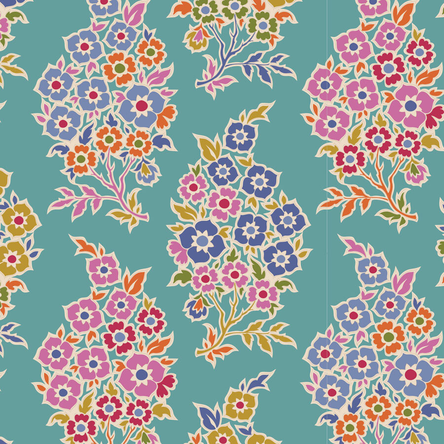 Tilda Pie in the Sky WillyNilly Teal