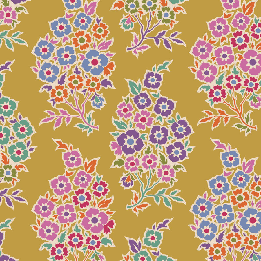 Tilda Pie in the Sky WillyNilly Mustard