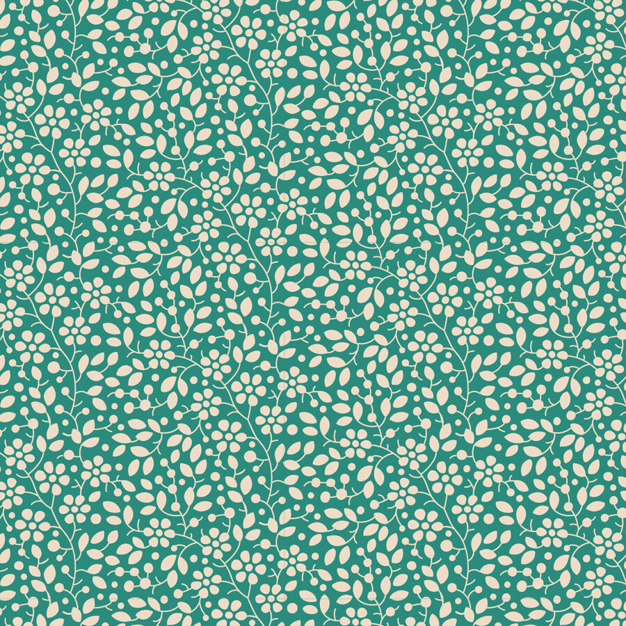 Tilda Pie in the Sky Cloudpie Blenders Tealgreen