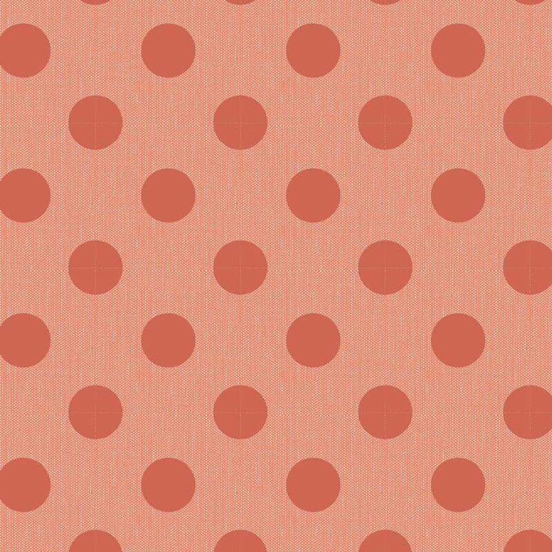 TILDA Chambray Dots Ginger