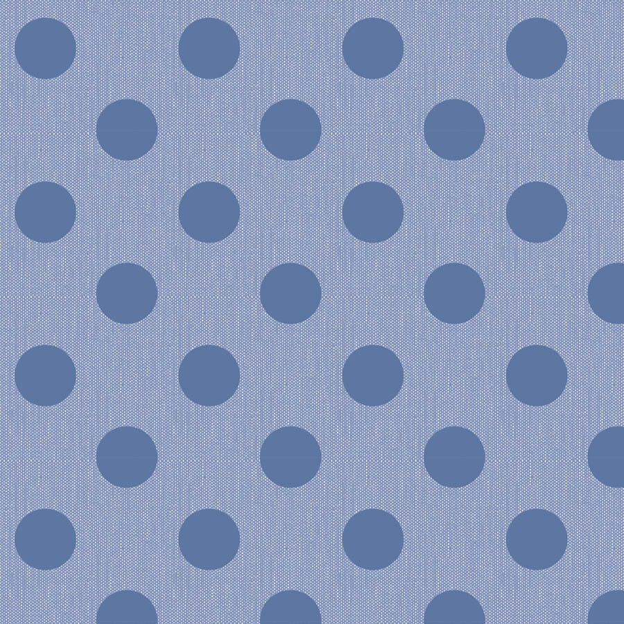 TILDA Chambray Dots Cornflower