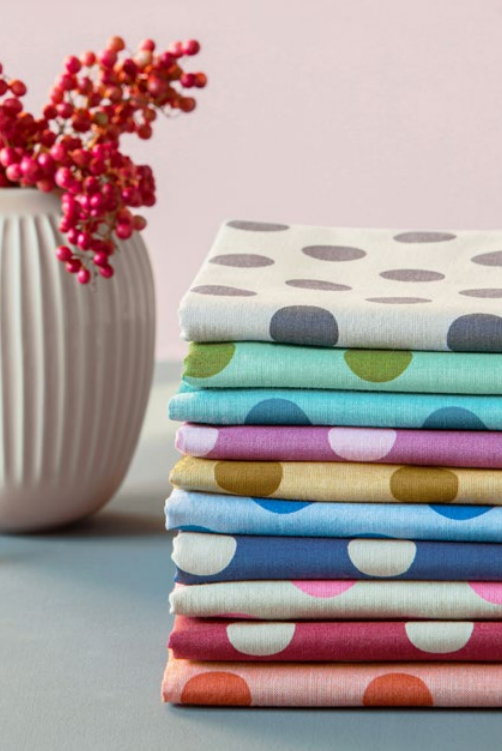 TILDA Fat Quarter Bundle Chambray Dots