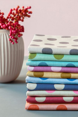 TILDA Fat Quarter Bundle Chambray Dots