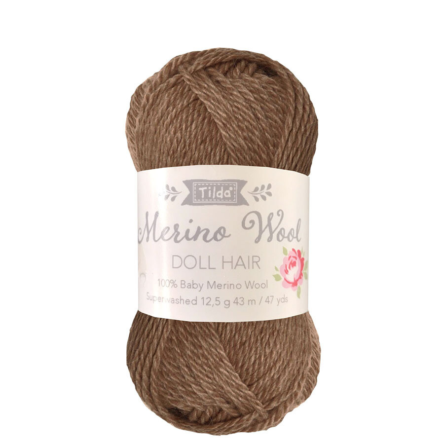 Tilda Doll-Hair Brown