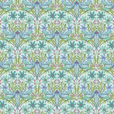 Tula Pink Moon Garden Dragon your Feet Dawn