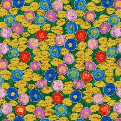 Robert Kaufman &quot;Gustav Klimt Kollektion&quot; Multi Gold Metallic