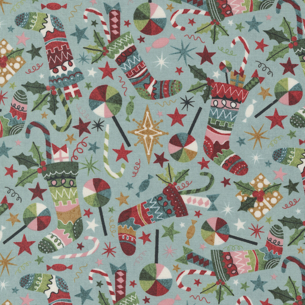 Moda Jolly Good hellblau mit Stiefeln
