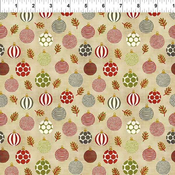 In the beginnings Jason Yenter Christmas Cats creme Kugeln