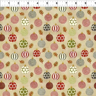 In the beginnings Jason Yenter Christmas Cats creme Kugeln