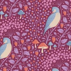 Tilda Hibernation Sleepybird Mulberry