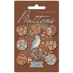 Tilda Hibernation Buttons 8 Stück