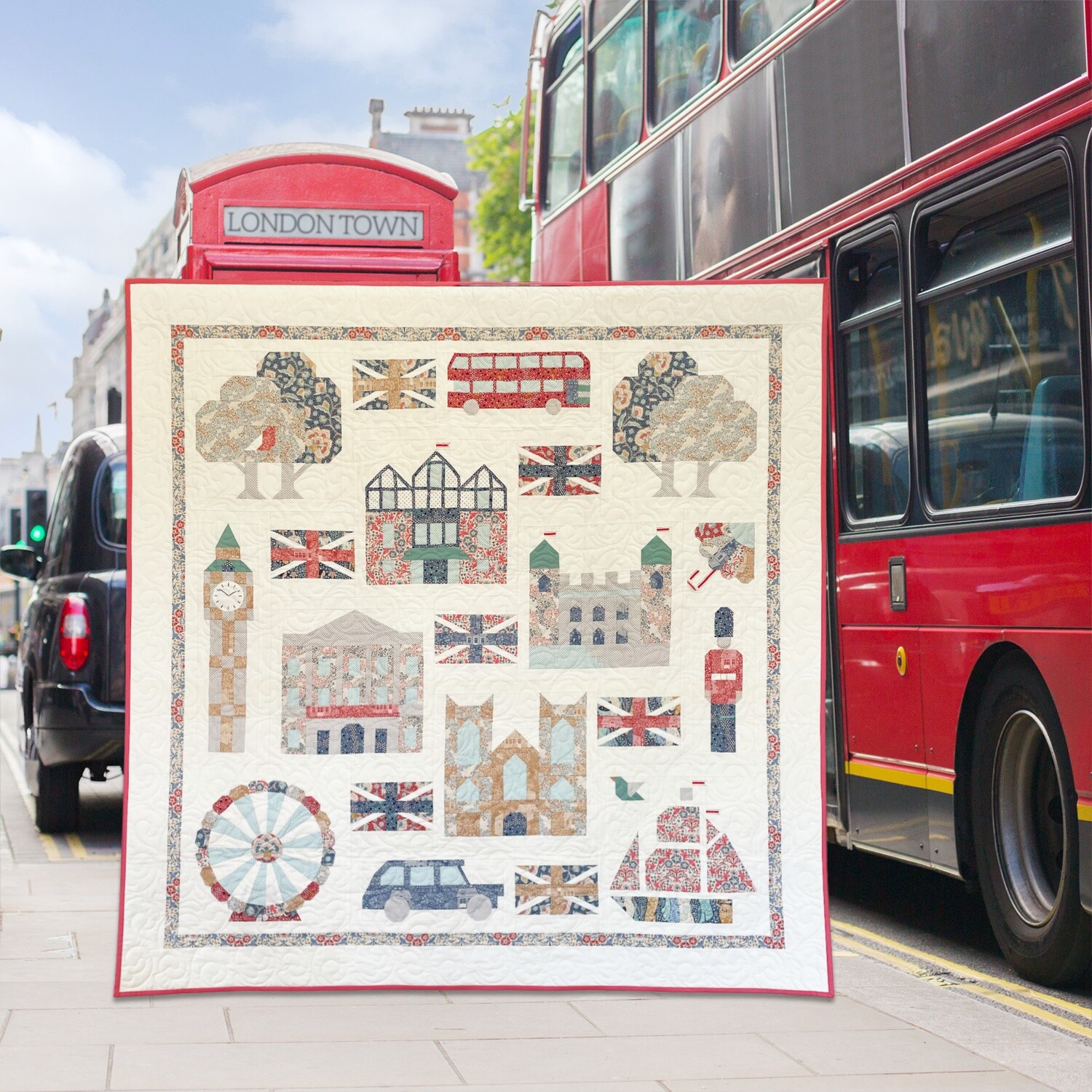 London Town Sampler Anleitung von CakeStand QUILTS