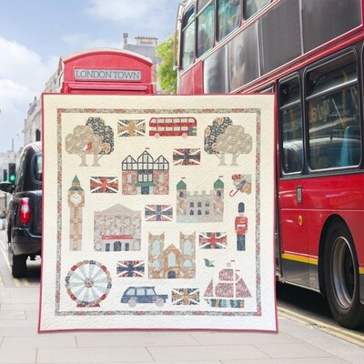 London Town Sampler Anleitung von CakeStand QUILTS