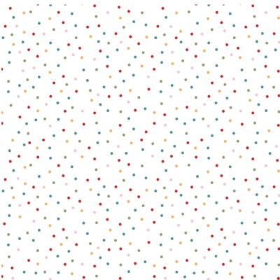 Poppie Cotton Country Confetti Marshmellow - New White