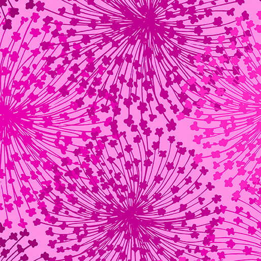 Benartex Dandelions Dreams Pink Rückseitenstoff ca. 2,70m / 108&quot;