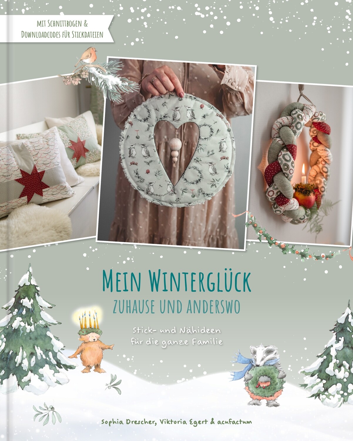 acufactum Stick- und Nähbuch Mein Winterglück