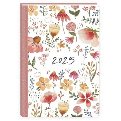 Kalender Taschenkalender Floral 2025