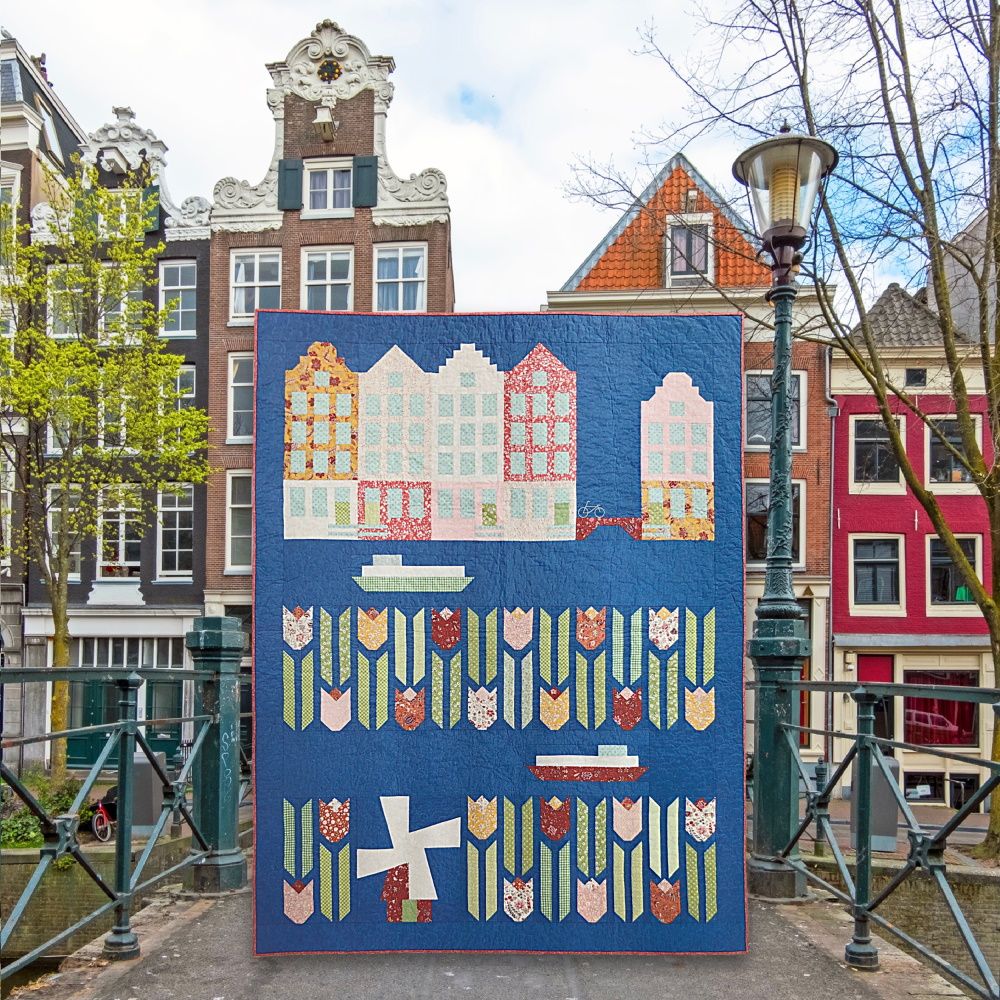 Tulips from Amsterdam -  Anleitung von Cakestandquilts