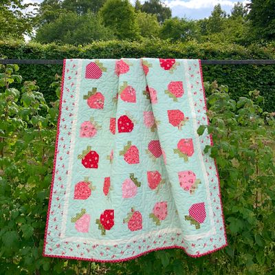 Wild Strawberries - Anleitung von Cakestandquilts